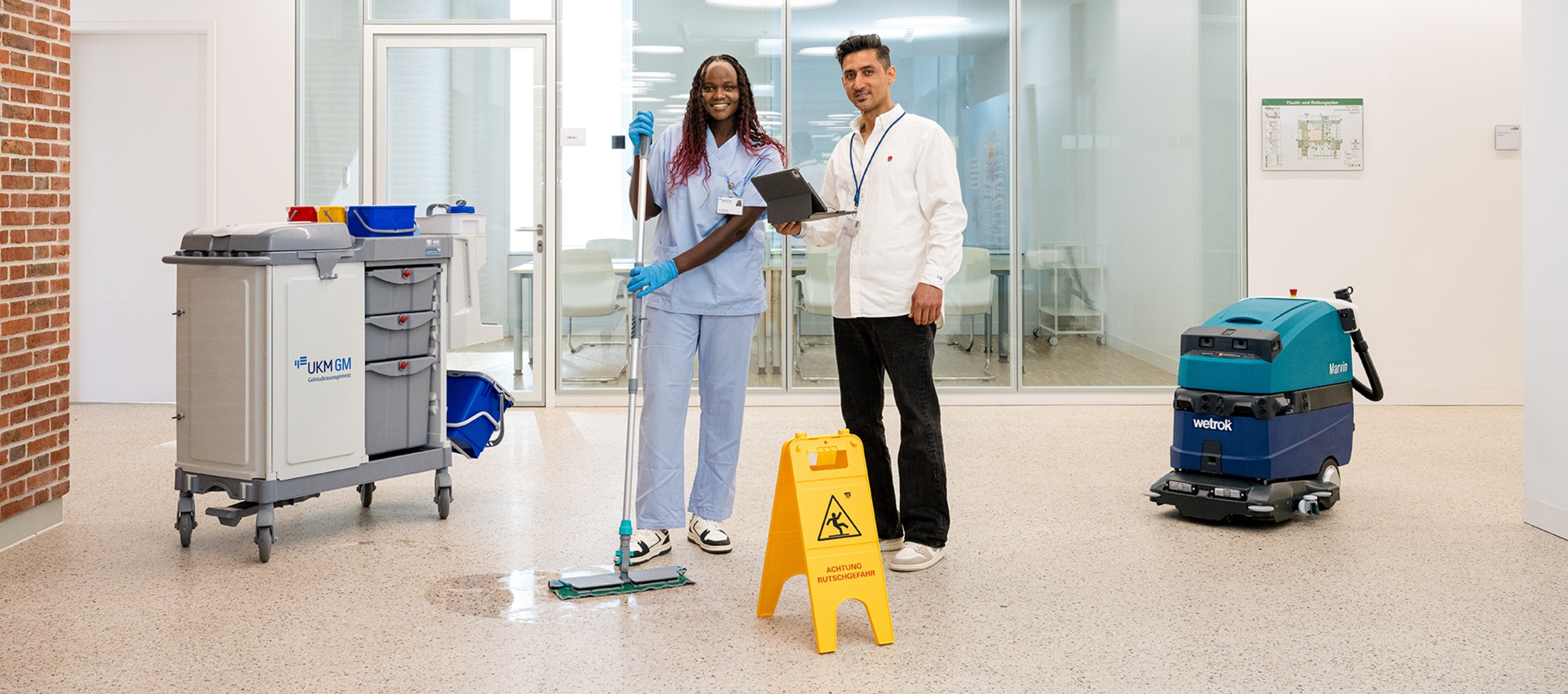 UKM Gebäudemanagement | Karriere | Krankenhausreinigung | Ausbildung